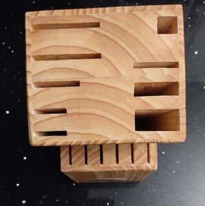 FARBERWARE Wooden 15 Slots Knife Block (Block Only)